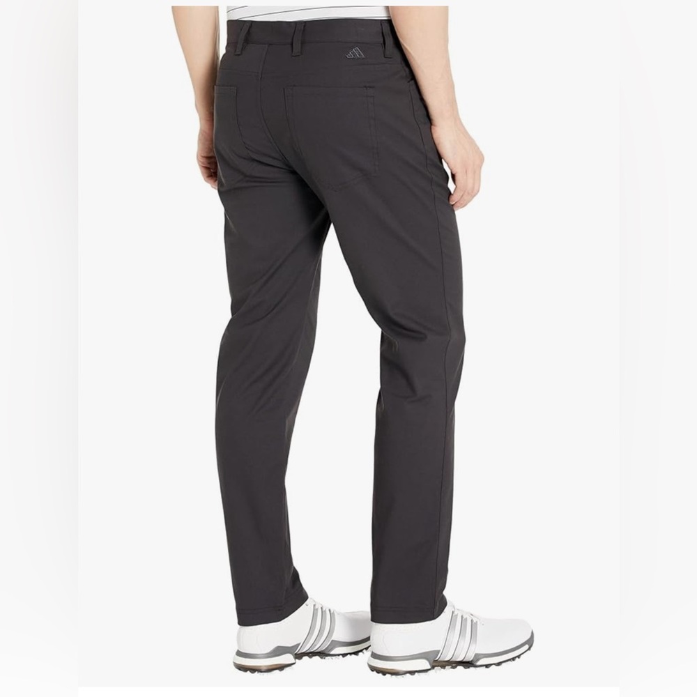 adidas Men's Go-to 5-Pocket Tapered Fit Golf Pants-Black